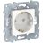 Механизм розетки UNICA NEW без защ. шторок с заземл. винт. зажим 16А 250В бел. SchE NU503618
