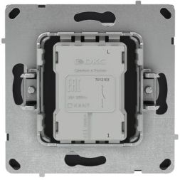 Выключатель 1-кл. KANT черн. уголь DKC 7012103