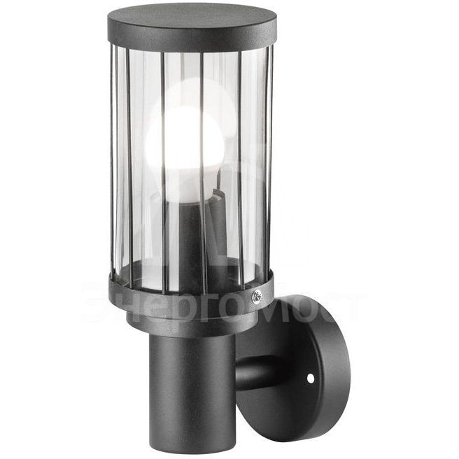 Светильник садово-парковый Vega на стену вверх 10.5х24х14.2см 170-240В/50Гц 1xE27 Max. 60Вт IP:54 1/24 Gauss GD021