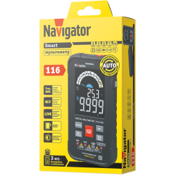 Мультиметр 95 771 NMT-Mm-116 True RMS Smart цветной дисплей Navigator 95771
