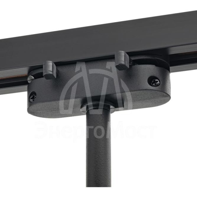 Светильник трековый ARTLINE поворотный 85х85х70мм GX53 230В алюм./пластик. 4кв.м черн. Ritter 59862 0