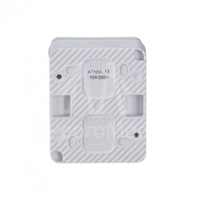 Выключатель 1-кл. ОП AtlasDesign Profi54 с подсветкой 10 АХ бел. SchE ATN540113