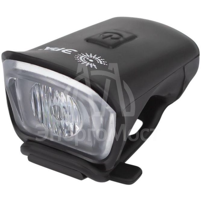 Фонарь велосипедный светодиодный VA-701 6Вт SMD аккумуляторный передний micro USB черн. Эра Б0052321