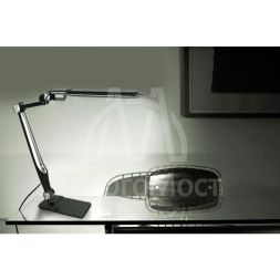 Светильник настольный KD-831 C02 LED 10Вт 230В основание+струбцина 600лм сенс. рег. яркости цветов. темп. черн. Camelion 14017