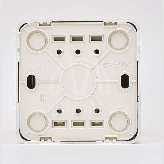 Выключатель 1-кл. 1п ОП Viola 10А IP20 беленый дуб LEZARD 751-5200-100