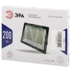 Прожектор светодиодный LPR-023-0-65K-200 200Вт 6500К 16000лм IP65 350х318х43 уличный Эра Б0052028