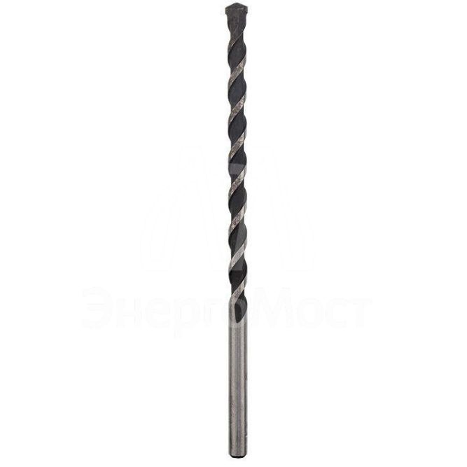 Сверло по бетону 10х200мм цилиндрический хвостовик Kranz KR-91-0312