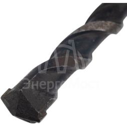 Сверло по бетону 10х200мм цилиндрический хвостовик Kranz KR-91-0312