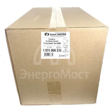 Плафон 34-228-ф130/в42 &amp;quot;Полусфера&amp;quot; бел. ИМ Элетех 1070908330