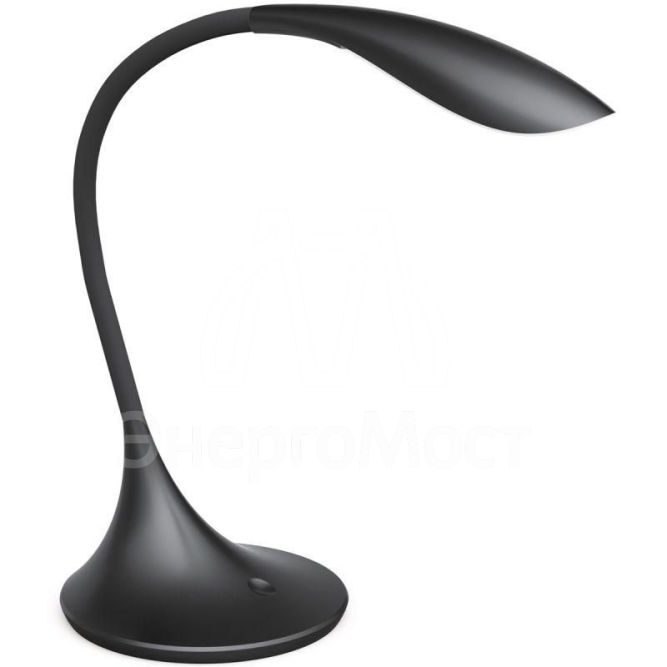 Светильник светодиодный KD-772 C02 настол. база 5Вт 230В сенсорн. включ. 3 уровня яркости черн. Camelion 11674