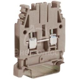 Клемма винт. CBC.4/GR 4кв.мм сер. DKC ZCBC04GR