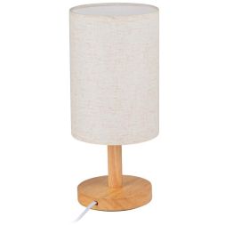 Светильник настольный JH1-01-iv 1х60Вт E27 (основа: натуральное дерево) IP20 JazzWay 5058231