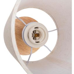 Светильник настольный JH1-01-iv 1х60Вт E27 (основа: натуральное дерево) IP20 JazzWay 5058231