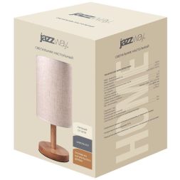 Светильник настольный JH1-01-iv 1х60Вт E27 (основа: натуральное дерево) IP20 JazzWay 5058231