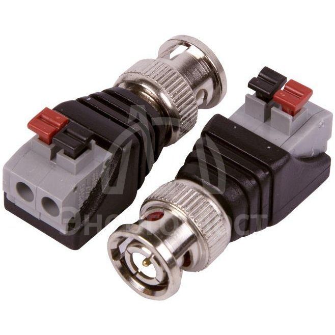 Разъем высокочастотный на кабель штекер BNC с быстрозажимной колодкой блист. Rexant 06-0062-A