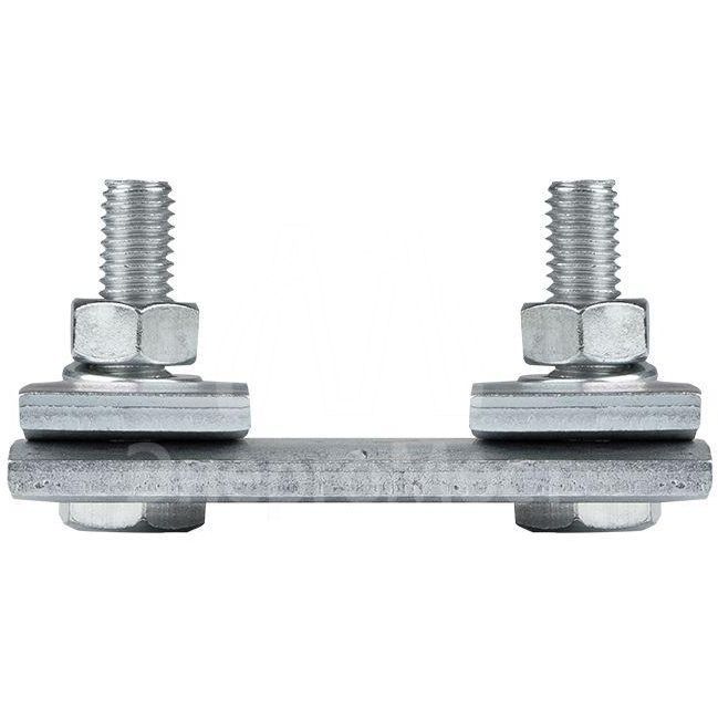 Зажим соединительный плашечный 2 болта М6 (D провода 5.5...8.6мм) ПС-1-1 PROxima EKF ps-1-1