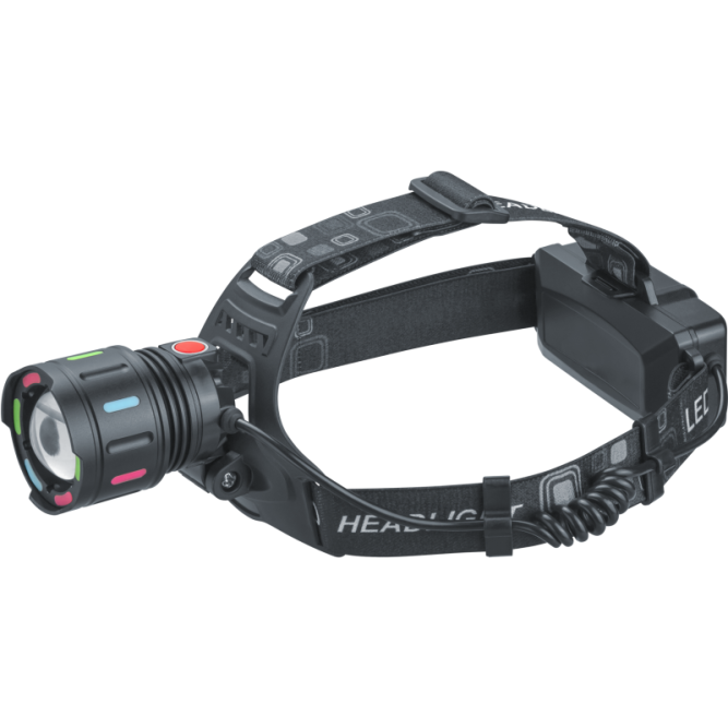 Фонарь аккумуляторный налобный 95 560 NPT-H44-ACCU 1LEDx10Вт 4реж Li-ion 2x1.2А.ч NAVIGATOR 95560