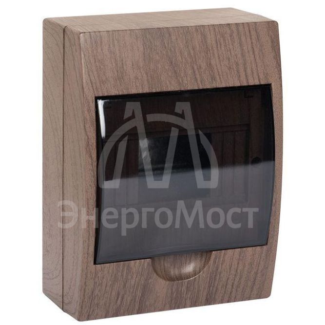 Щит ЩРН-П-6 IP41 темное дерево PROxima EKF pb40-n-6-dark