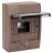 Щит ЩРН-П-6 IP41 темное дерево PROxima EKF pb40-n-6-dark