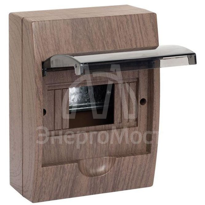 Щит ЩРН-П-6 IP41 темное дерево PROxima EKF pb40-n-6-dark