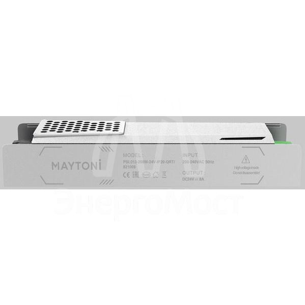 Блок питания PSL013 24В 200Вт IP20 QRT Maytoni 821008