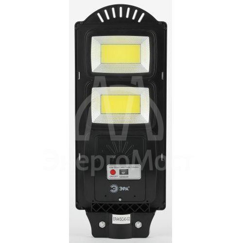 Светильник консольный 40Вт 750лм 5000К IP66 на солнечной батарее COB с кронштейном с датчиком движения ПДУ ЭРА Б0046794