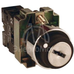 Переключатель BG21 2P с замком (не возврат.) NO EKF xb2-bg21