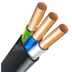 Кабель ВВГ-Пнг(А) 3х2.5 (N PE) 0.66кВ (бухта 100м) (м) Энергокабель ЭК000023637