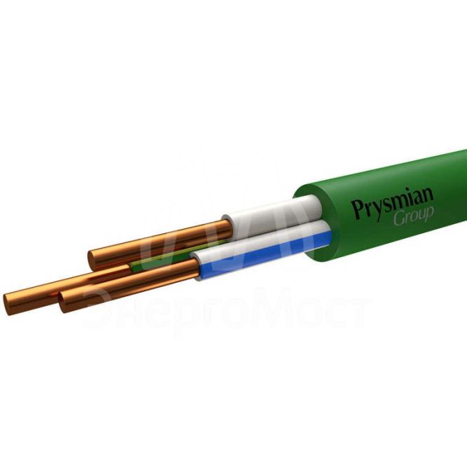 Кабель ППГнг(А)-HF 3х1.5 З 1кВ (м) РЭК-PRYSMIAN 1803040806