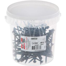 Саморез 4.2х90 гипсокартон-дерево (уп.100шт) ведро Tech-Krep 100087