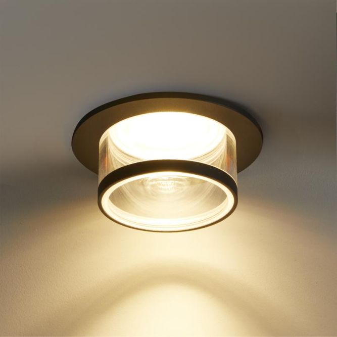 Спот 233 GU10х1 10Вт IP20 Voltega VGL7233DLB-01B