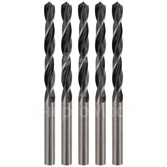 Сверло по металлу 9.0мм HSS (уп.5шт) DIN 338 Rexant 91-0627