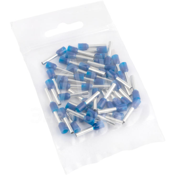 Наконечник штыревой втулочный изол. НШвИ 2.5-12 (уп.50шт) EKF nhvi-2.5-12