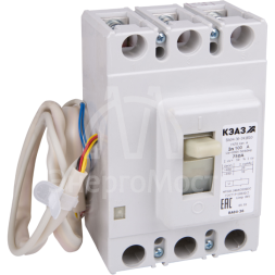 Выключатель автоматический 200А 1250Im ВА04-36-341810 УХЛ3 690В AC НР=24В AC/DC КЭАЗ 218125