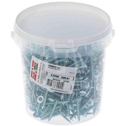 Саморез для тонкого метал. листа 4.2х38 (уп.500шт) ведро Tech-Krep 100106