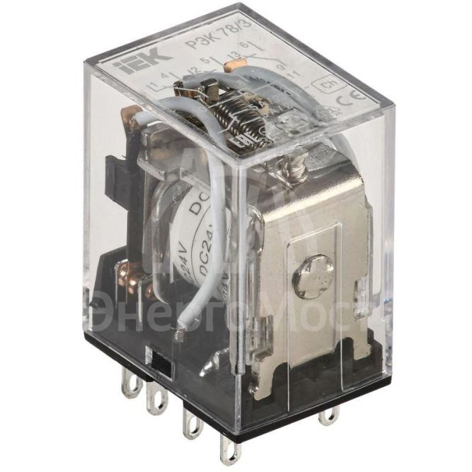Реле РЭК 78-3 5А 24В DC IEK RRP20-3-05-024D