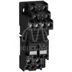 Цоколь RXZE для реле RXM 4ПК 30мм SchE RXZE2M114