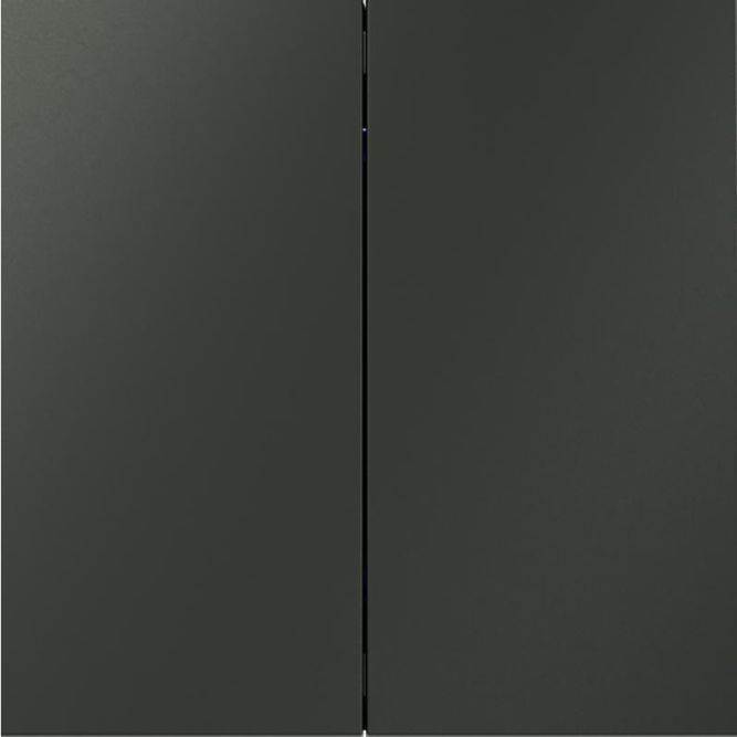 Выключатель 2-кл. СП S70 10А с самовозвратом механизм титан Voltum VLS020606