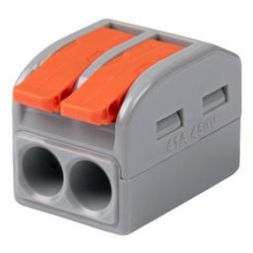 Клемма монтажная СМК PTC-2P 462 BL/3 450В 41А 0.5-6.0кв.мм JazzWay 5073821
