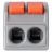 Клемма монтажная СМК PTC-2P 462 BL/3 450В 41А 0.5-6.0кв.мм JazzWay 5073821