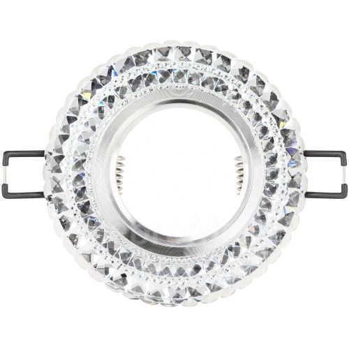 Светильник светодиодный DK LD3 SL/WH декор со светодиодной подсветкой (белый) прозр. ЭРА Б0019202