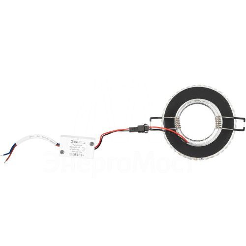 Светильник светодиодный DK LD3 SL/WH декор со светодиодной подсветкой (белый) прозр. ЭРА Б0019202