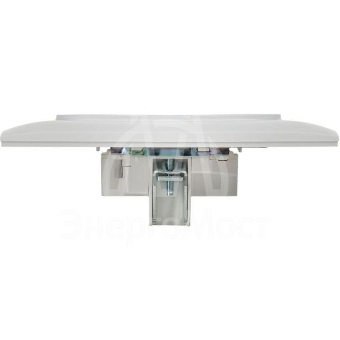 Розетка 2-м SKANDY 10А без заземл. без защ. шторок в сборе SK-R10W арктич. бел. IEK SK-R20-10-K01-F