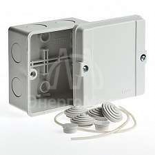 Коробка ОП Тусо распаячная 98х98х60мм сер. IP65 Ruvinil 67048