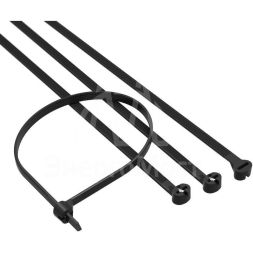 Хомут кабельный 3.6х300 P6.6 с двойным замком черн. (уп.100шт) DKC 21310SR