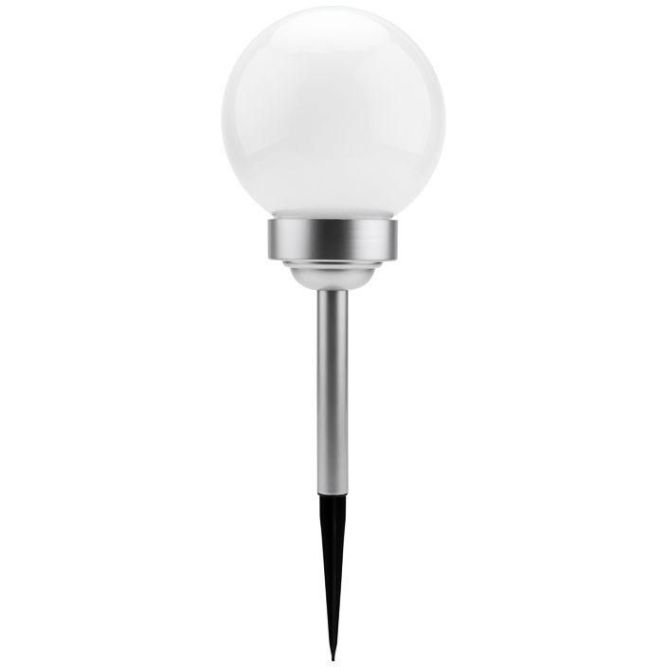 Светильник светодиодный ШАР ф150 с встроен. солнечной панелью и аккумулятором датчиком света Lamper 602-1003