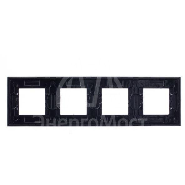 Рамка 4-м 8мод.Zenit шампань ABB 2CLA227400N1901