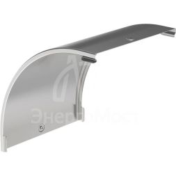 Крышка угла плавного 90град тип В20 ESCA 100мм IEK CPV41D-0-90-100-08