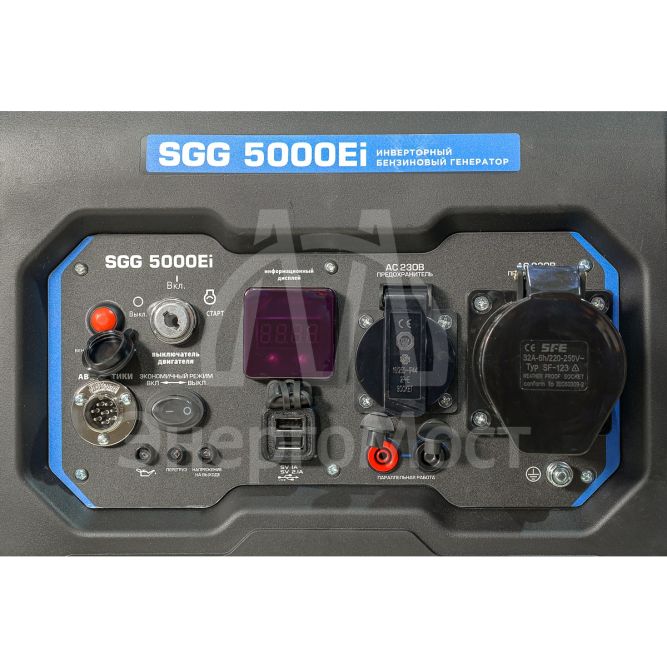 Бензогенератор инверторный SGG 5000Ei