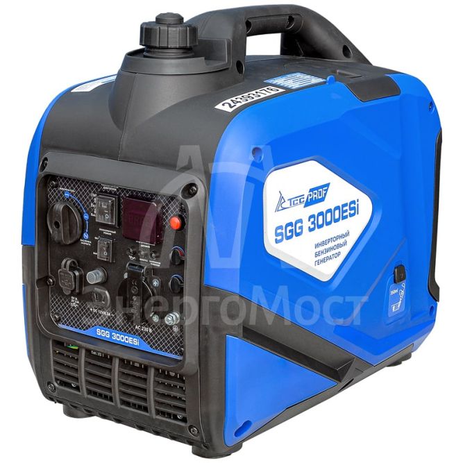 Бензогенератор инверторный SGG 3000ESi (Запуск с кнопки)